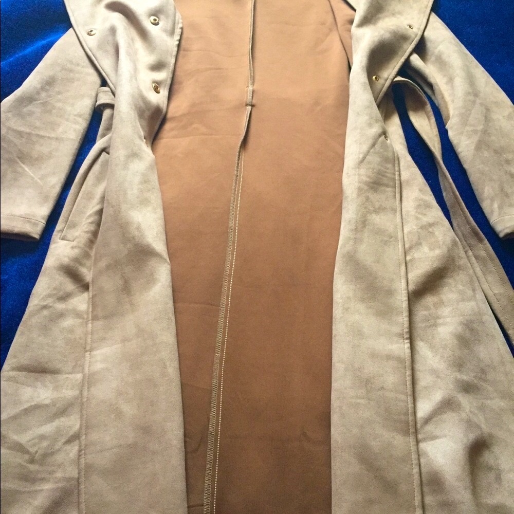 Long Beige Coat